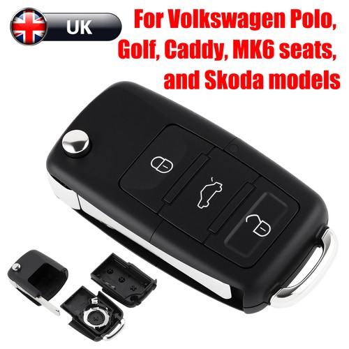 Button flip remote key fob - flip,