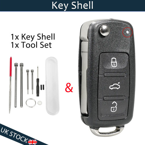 Flip key fob - key, for