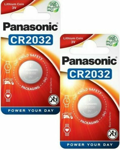 Cr2032 key fob battery for - 2x,